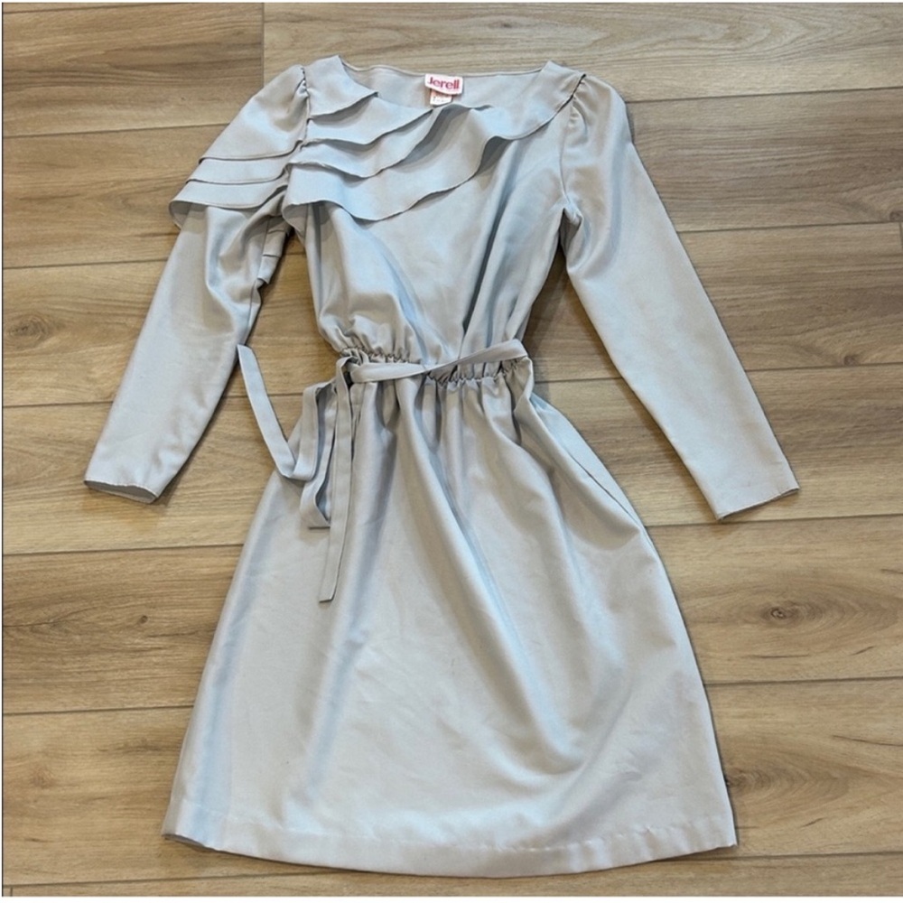 Vintage Jerell of Texas gray dress size S
